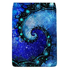 Nocturne Of Scorpio, A Fractal Spiral Painting Flap Covers (l)  by jayaprime
