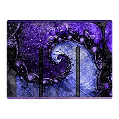 Beautiful Violet Spiral For Nocturne Of Scorpio Double Sided Flano Blanket (mini)  by jayaprime