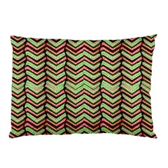 Zig Zag Multicolored Ethnic Pattern Pillow Case by dflcprintsclothing