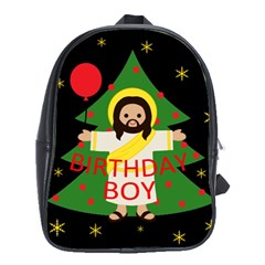 Jesus - Christmas School Bag (large) by Valentinaart