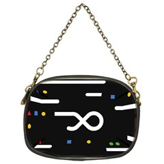 Line Circle Triangle Polka Sign Chain Purses (one Side)  by Mariart