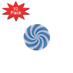 Prismatic Hole Blue 1  Mini Buttons (10 Pack)  by Mariart
