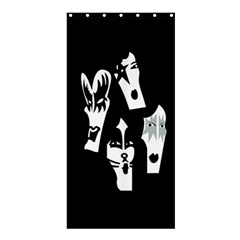 Kiss Band Logo Shower Curtain 36  X 72  (stall)  by Celenk
