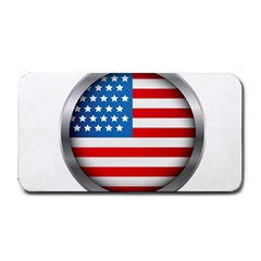 United Of America Usa Flag Medium Bar Mats by Celenk