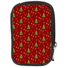 Christmas Pattern Compact Camera Cases by Valentinaart