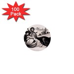 Vintage Thanksgiving 1  Mini Buttons (100 pack) 