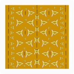 Fishes Talking About Love And   Yellow Stuff Medium Glasses Cloth by pepitasart