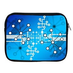 Block Chain Data Records Concept Apple Ipad 2/3/4 Zipper Cases by Celenk