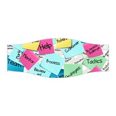 Stickies Post It List Business Stretchable Headband by Celenk