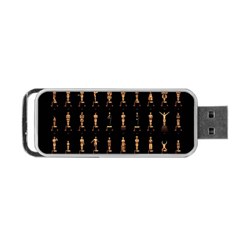 85 Oscars Portable Usb Flash (one Side) by Celenk