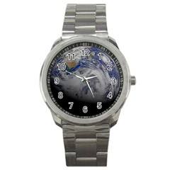 A Sky View Of Earth Sport Metal Watch by Celenk