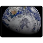 A Sky View Of Earth Fleece Blanket (Large) 
