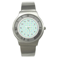 Pattern Stainless Steel Watch by gasi