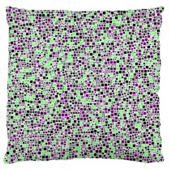 Pattern Large Flano Cushion Case (one Side) by gasi