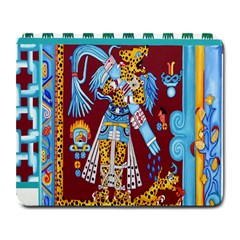 Mexico Puebla Mural Ethnic Aztec Large Mousepads by Celenk