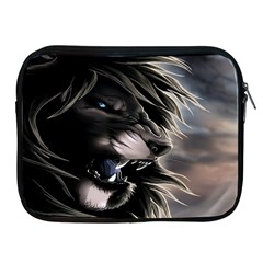 Angry Lion Digital Art Hd Apple Ipad 2/3/4 Zipper Cases by Celenk