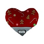 Hilarious holidays  Standard 16  Premium Heart Shape Cushions