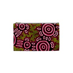 Aboriginal Art - You Belong Cosmetic Bag (small)  by hogartharts