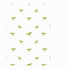 Birds Motif Pattern Large Garden Flag (two Sides) by dflcprints