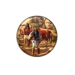 Apache Braves Hat Clip Ball Marker by allthingseveryone