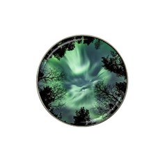 Northern Lights In The Forest Hat Clip Ball Marker (10 Pack) by Ucco