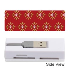 Pattern Background Holiday Memory Card Reader (stick)  by Celenk
