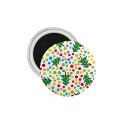 Pattern Circle Multi Color 1 75  Magnets by Celenk