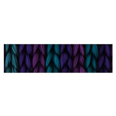 Background Weave Plait Blue Purple Satin Scarf (oblong) by Celenk