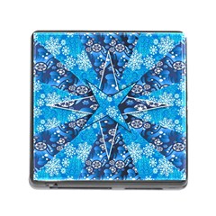 Christmas Background Wallpaper Memory Card Reader (square) by Celenk