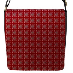 Christmas Paper Wrapping Paper Flap Messenger Bag (s) by Celenk