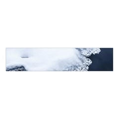 Ice, Snow And Moving Water Velvet Scrunchie by Ucco