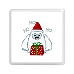 Yeti Xmas Memory Card Reader (square)  by Valentinaart