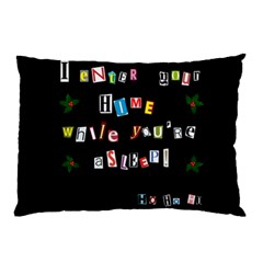 Santa s Note Pillow Case (two Sides) by Valentinaart