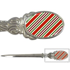 Christmas Color Stripes Letter Openers by Celenk