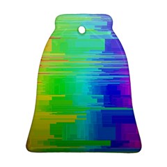 Colors Rainbow Chakras Style Ornament (bell) by Celenk
