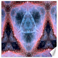 Sacred Geometry Mandelbrot Fractal Canvas 16  X 16   by Celenk