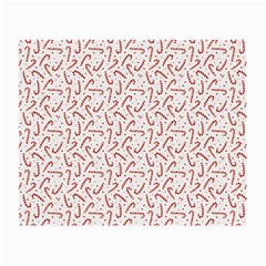 Candy Cane Small Glasses Cloth (2-side) by patternstudio