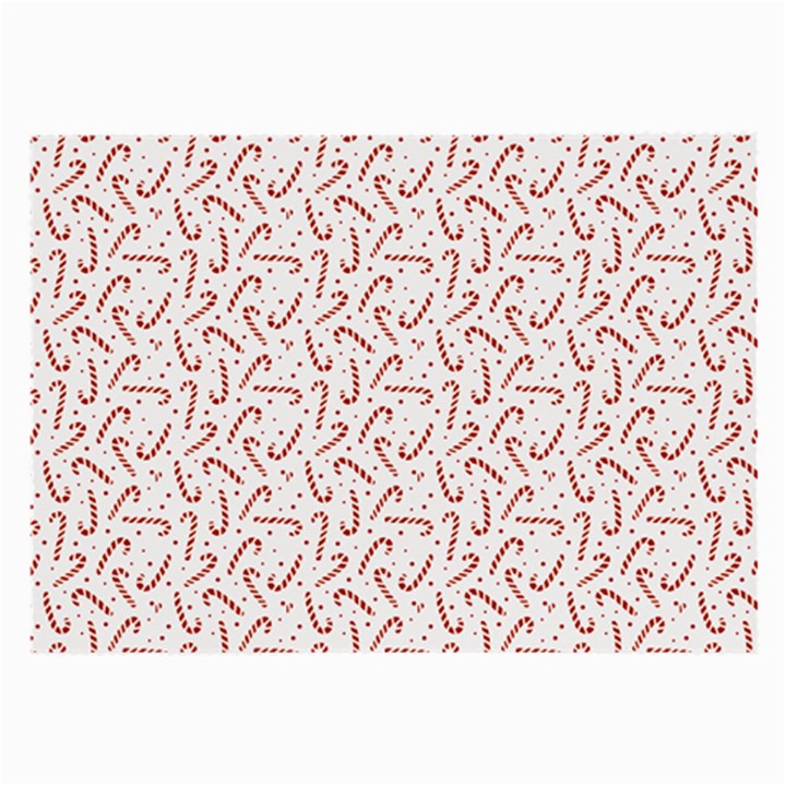 Candy Cane Large Glasses Cloth (2-Side)