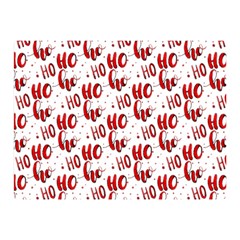 Ho Ho Ho Santaclaus Christmas Cheer Double Sided Flano Blanket (mini) 