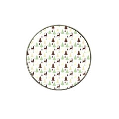 Reindeer Tree Forest Hat Clip Ball Marker (10 Pack) by patternstudio