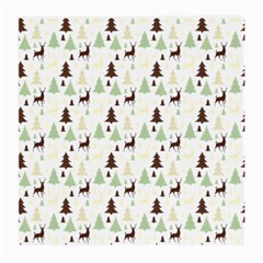 Reindeer Tree Forest Medium Glasses Cloth (2-side)