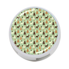 Reindeer Tree Forest Art 4-port Usb Hub (two Sides)  by patternstudio