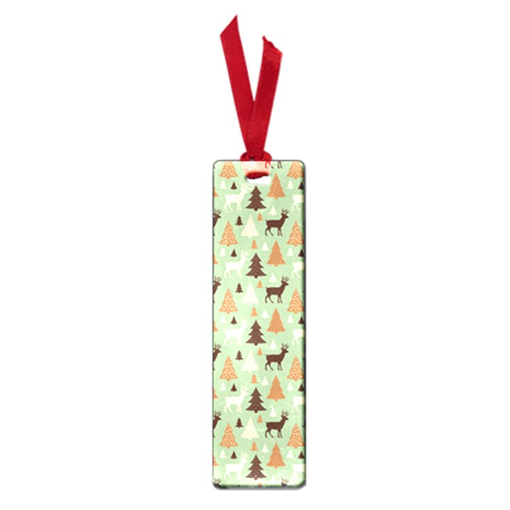 Reindeer Tree Forest Art Small Book Marks