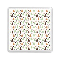 Reindeer Christmas Tree Jungle Art Memory Card Reader (square)  by patternstudio
