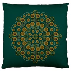 Snow Flower In A Calm Place Of Eternity And Peace Standard Flano Cushion Case (one Side) by pepitasart