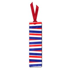 Red White Blue Patriotic Ribbons Small Book Marks by Celenk
