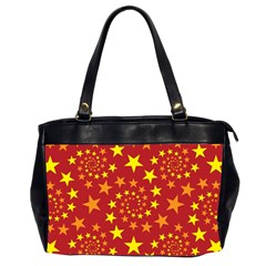 Star Stars Pattern Design Office Handbags (2 Sides)  by Celenk