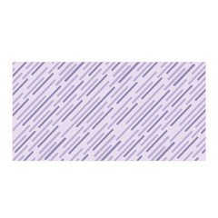 Halloween Lilac Paper Pattern Satin Wrap by Celenk