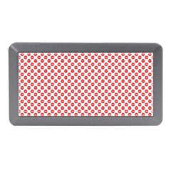 Sexy Red And White Polka Dot Memory Card Reader (mini) by PodArtist