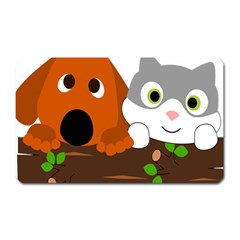 Baby Decoration Cat Dog Stuff Magnet (rectangular) by Celenk